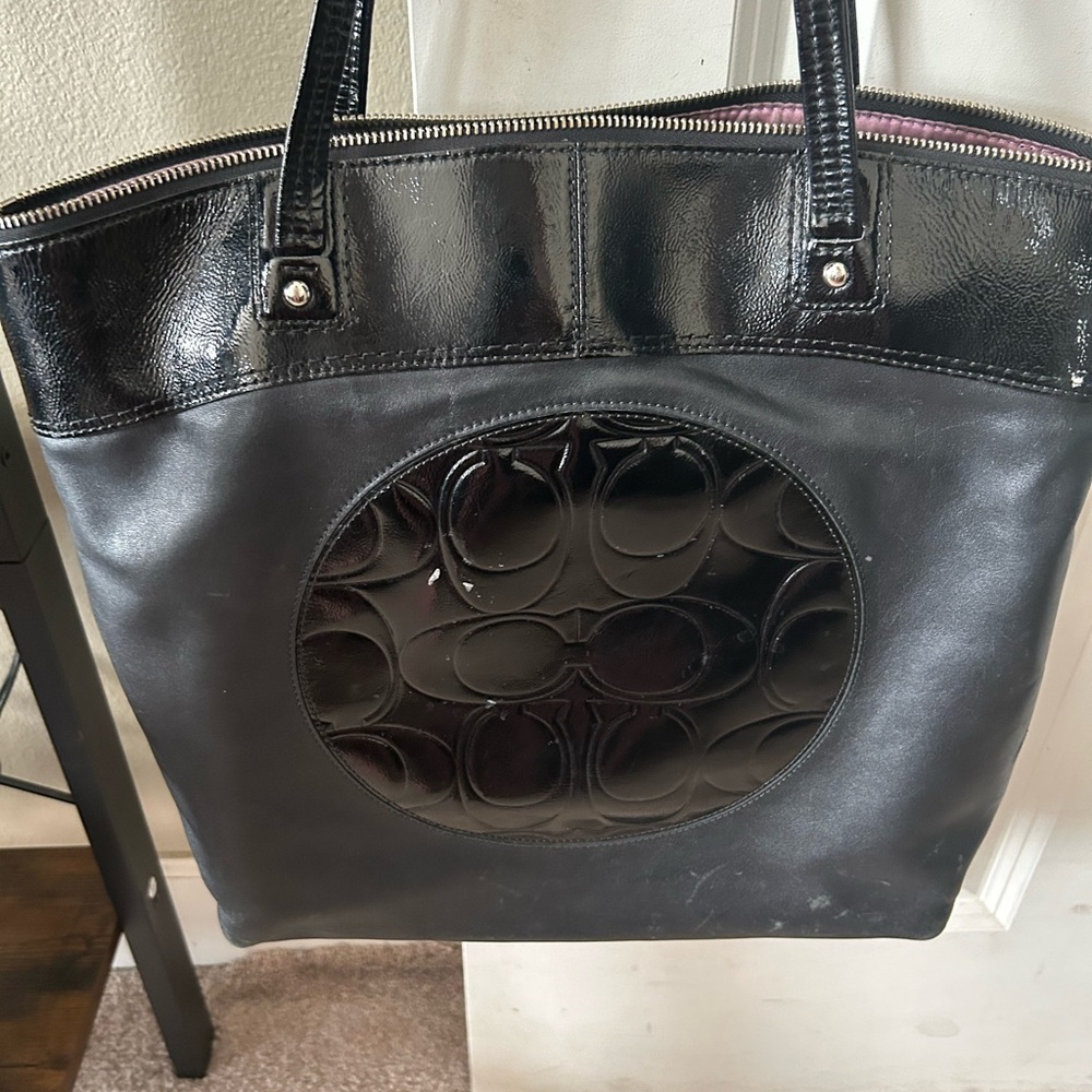 Coach laptop bag